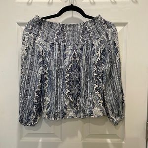 Alicia + Olivia off shoulder Blouse